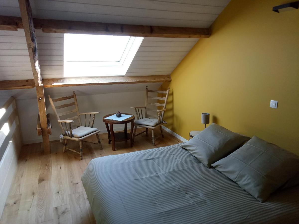 Chambres D'Hotes Quatre Mains Saint-Priest-des-Champs Esterno foto
